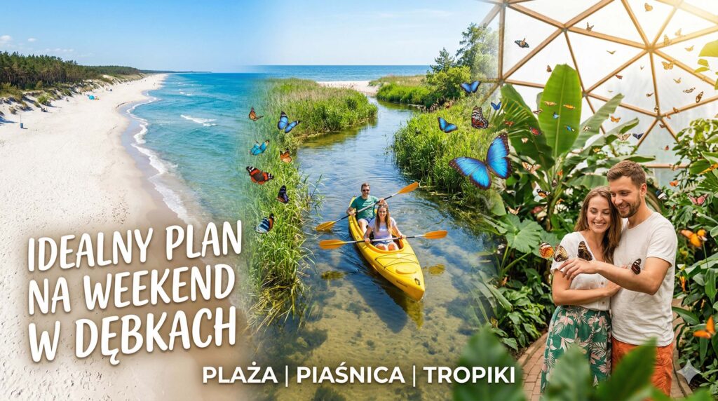 Idealny plan na weekend w Dębkach - Plaża, Piaśnica i tropikalna dżungla