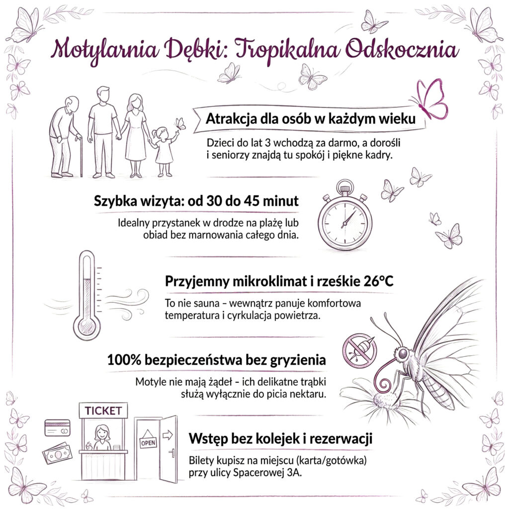Motylarnia Dębki -Tropikalna Odskocznia