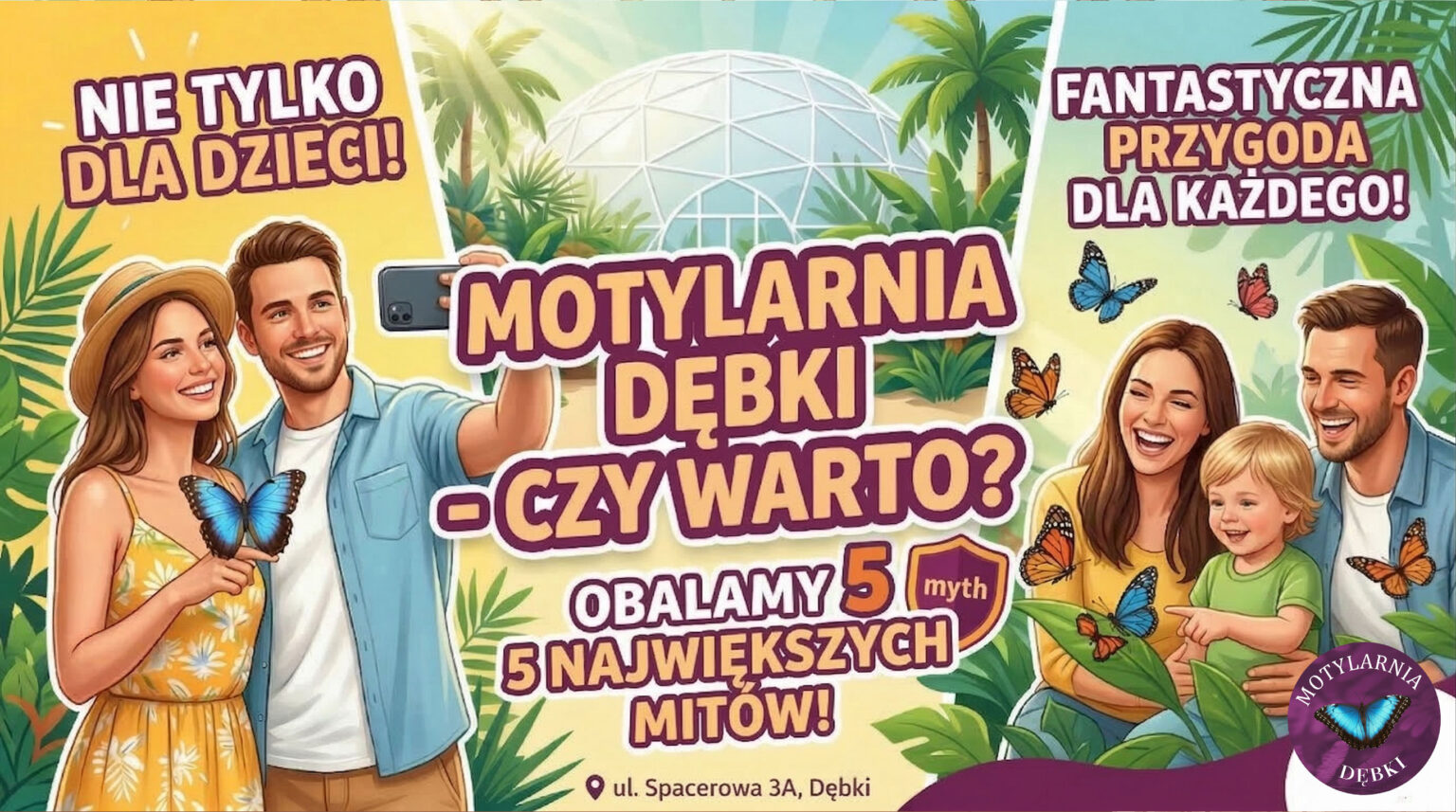 Zastanawiasz sie czy warto odwiedzic Motylarnie w Debkach