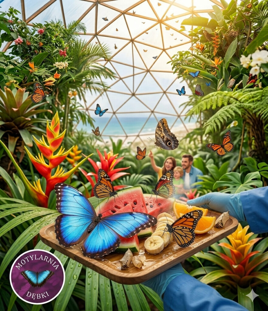 karmienie motyli