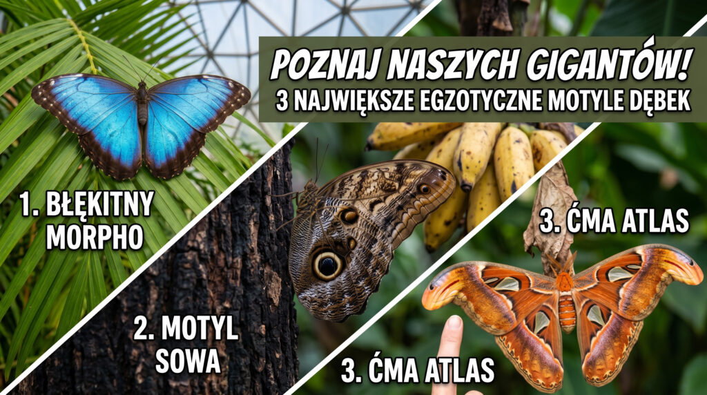 Największe i najbardziej niesamowite motyle, które zobaczysz w Dębkach